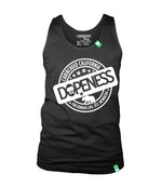 Dopeness Classic Tank -  Black | Green Tagged - CaribCreed (California) T-shirt Dispensary