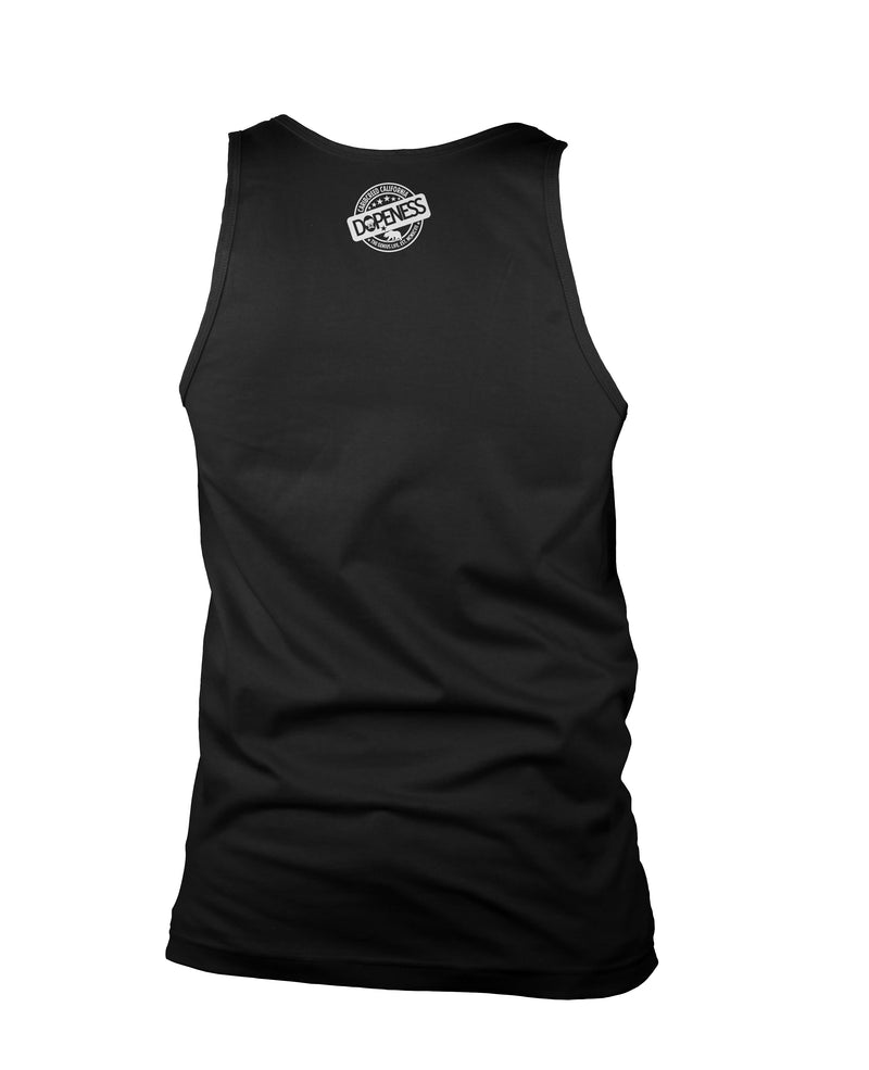 Dopeness Classic Tank -  Black | Green Tagged - CaribCreed (California) T-shirt Dispensary