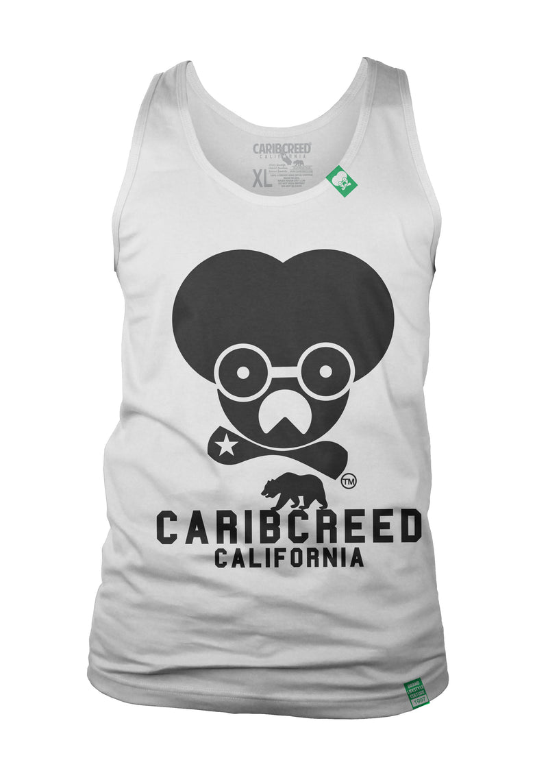 Green Tagged Classic Tanks -  Green | White | Black - CaribCreed (California) T-shirt Dispensary