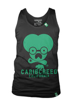 Green Tagged Classic Tanks -  Green | White | Black - CaribCreed (California) T-shirt Dispensary