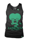 Green Tagged Classic Tanks -  Green | White | Black - CaribCreed (California) T-shirt Dispensary