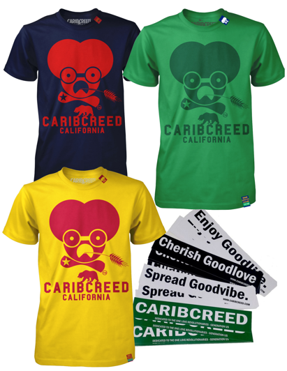 FourTwenty Bundle II - WC | EC | FB | TB - CaribCreed (California) T-shirt Dispensary