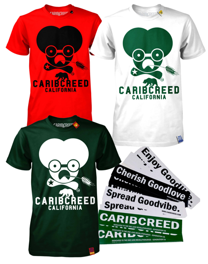 FourTwenty Bundle II - WC | EC | FB | TB - CaribCreed (California) T-shirt Dispensary