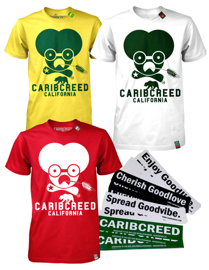 FourTwenty Bundle II - WC | EC | FB | TB - CaribCreed (California) T-shirt Dispensary