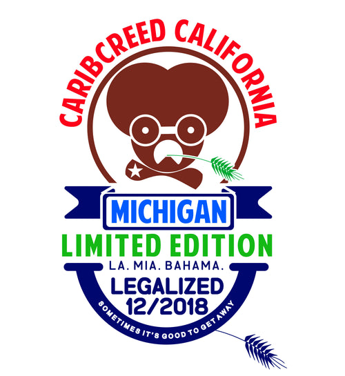 Original Classic - Michigan - CaribCreed (California) T-shirt Dispensary