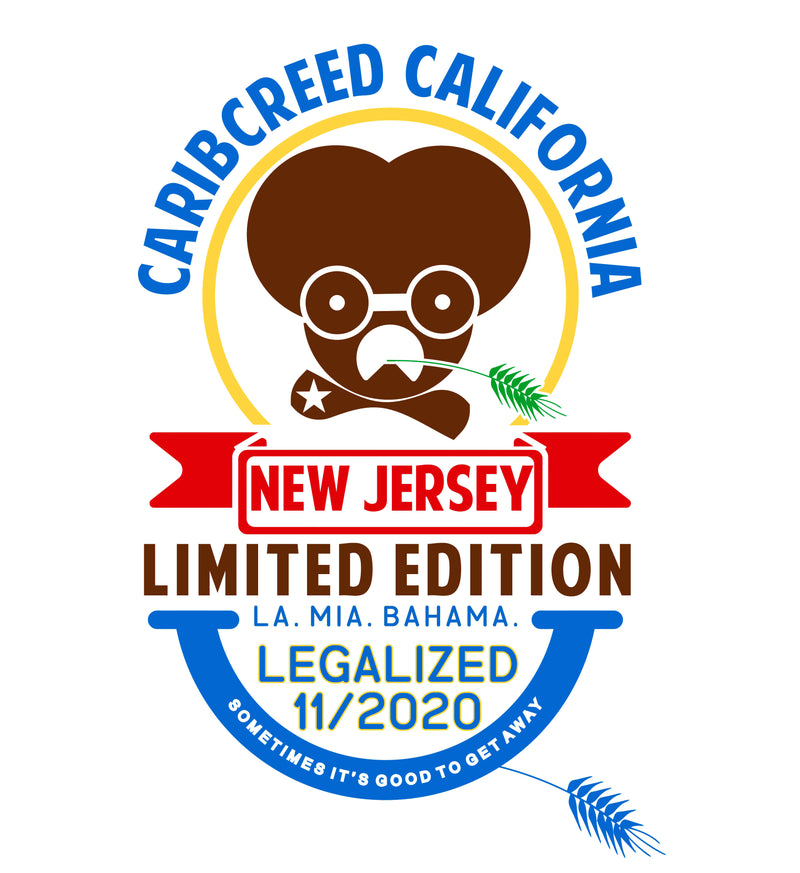 Original Classic - New Jersey - CaribCreed (California) T-shirt Dispensary