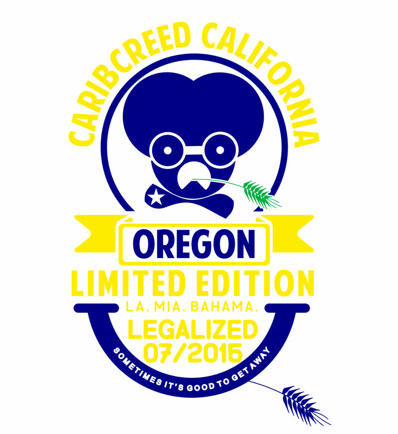 Original Classic - Oregon - CaribCreed (California) T-shirt Dispensary