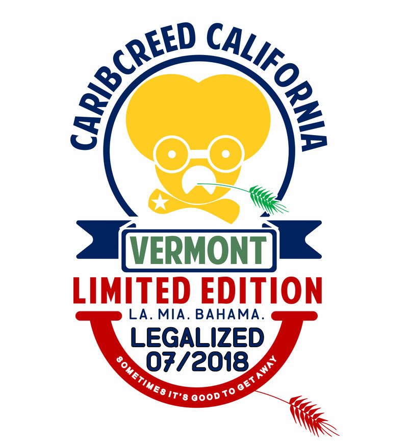 Original Classic - Vermont - CaribCreed (California) T-shirt Dispensary