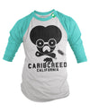 Original Raglan Classic - Tropic Vibes - CaribCreed (California) T-shirt Dispensary