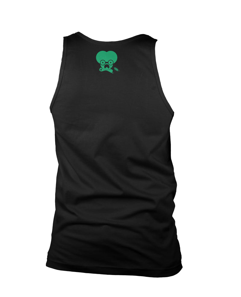 Green Tagged Classic Tanks -  Green | White | Black - CaribCreed (California) T-shirt Dispensary